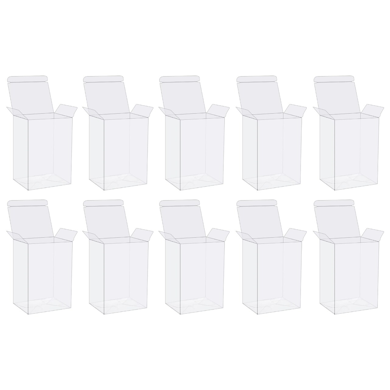 Pack of 10 Protector Case for Funko Pop! Vinyl Figures - 4 inches